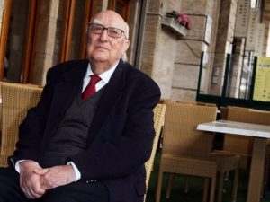 Lo scrittore Andrea Camilleri, scomparso il 17 luglio 2019.