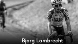 L'omaggio della Lotto Soudal a Lambrecht - Fonte Twitter