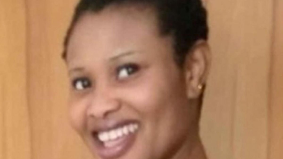 Glory Obibo nella foto scelta dalla famiglia per il necrologio.