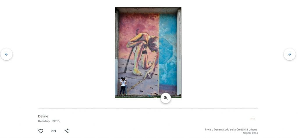 Kerotoo è un altro degli artisti coinvolti nella digitalizzazione della street art di Google.