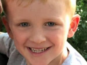 Noah Blodwell, 5 anni (Facebook).