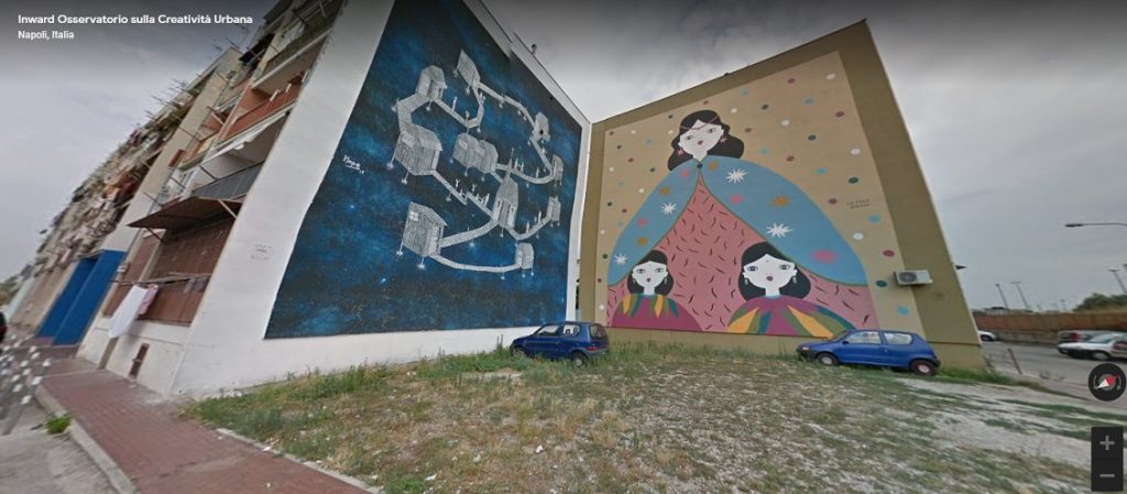 Su Google Art & Culture è disponibile anche un tour virtuale nel Parco dei Murales di Napoli.