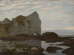 Claude Monet, Barche sulla spiaggia di Étretat, 1883, Olio su tela, 65x81 cm, Fondation Bemberg, Toulouse