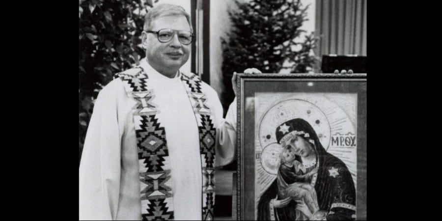 Arthur Perrault nel 1989, l’epoca in cui ha violentato decine di minori (The Albuquerque Journal/AP)