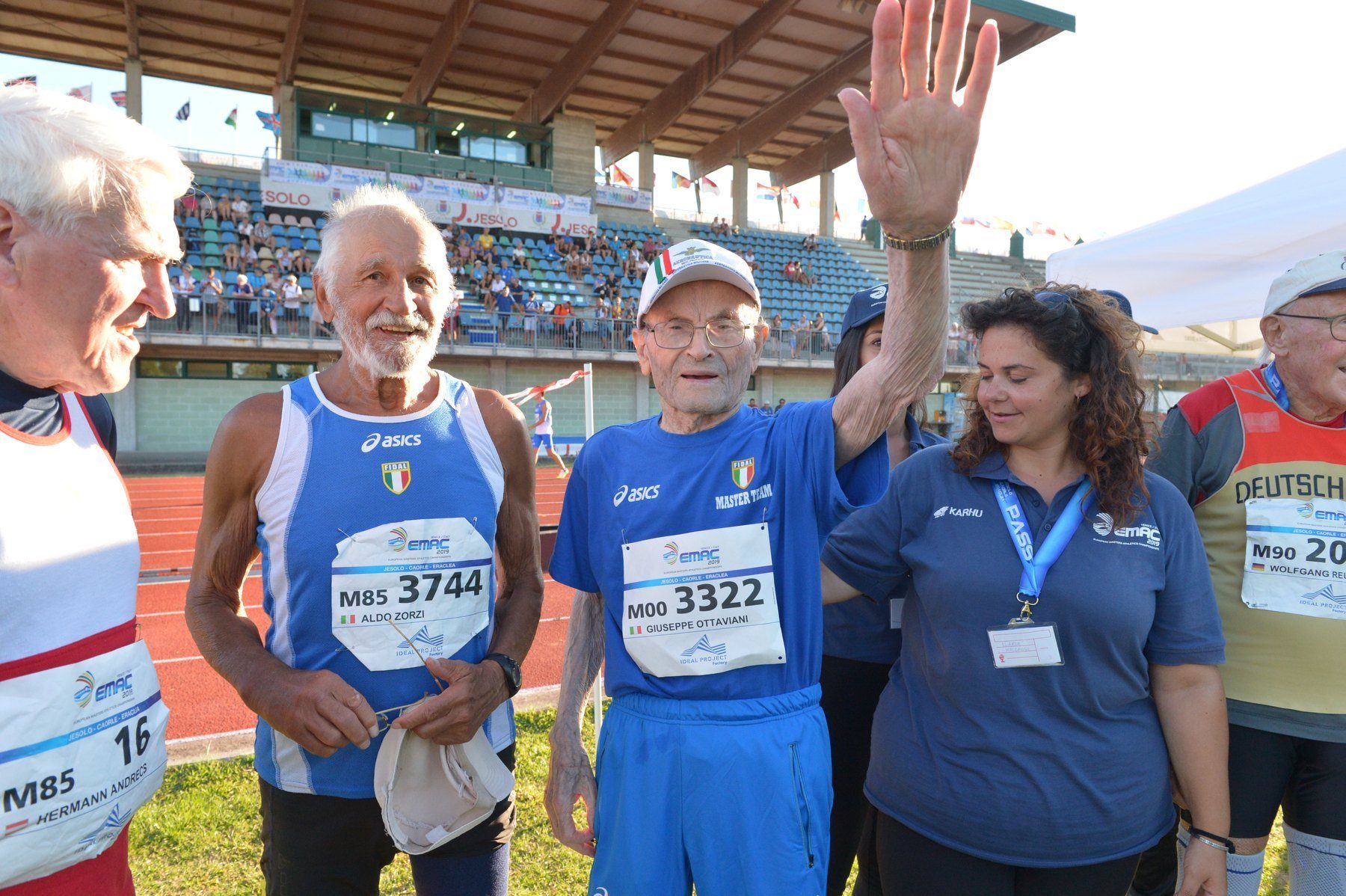 Foto dal canale Twitter ufficiale della Federazione Italiana di Atletica Leggera (@atleticaitalia).