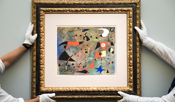 Jean Mirò sarà esposto al Palazzo delle Arti di Napoli a partire dal 25 settembre 2019.