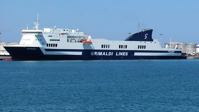 Cargo Grimaldi Lines (Facebook).