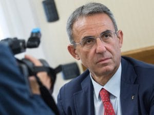 In foto: il ministro dell’Ambiente, Sergio Costa.