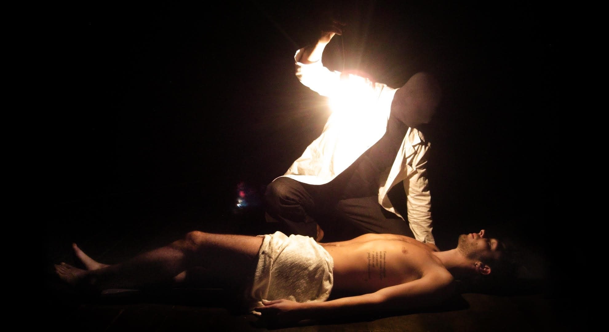 foto dallo spettacolo "La notte di Antigone"