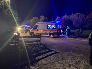Incidente a Ceciliano, in provincia di Arezzo (Facebook).
