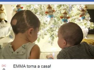 L’evento organizzato dai familiari per festeggiare la piccola Emma