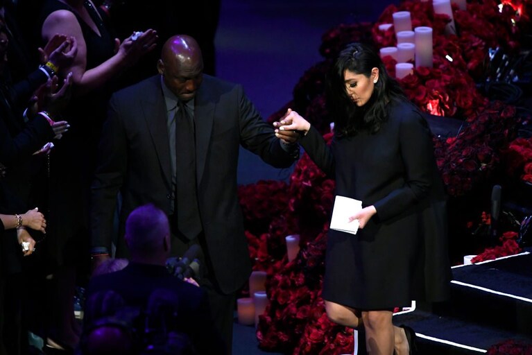 Michael Jordan e Vanessa Bryant