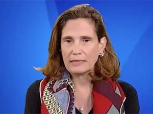 Ilaria Capua (screen da "L'Aria che tira").