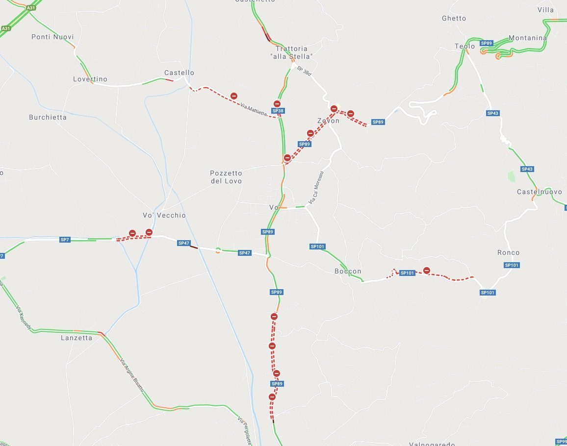 confini paesi quarantena coronavirus cordoni sanitari