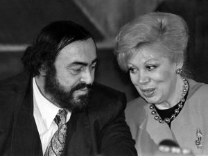 Mirella Freni con Luciano Pavarotti