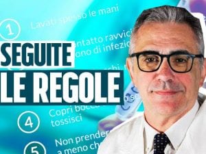 Il professor Fabrizio Pregliasco, virologo dell’Università degli Studi di Milano