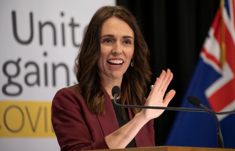 Il premier neozelandese Jacinda Ardern (Getty).