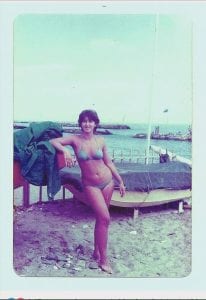 Barbara prima dell’incidente a 15 anni