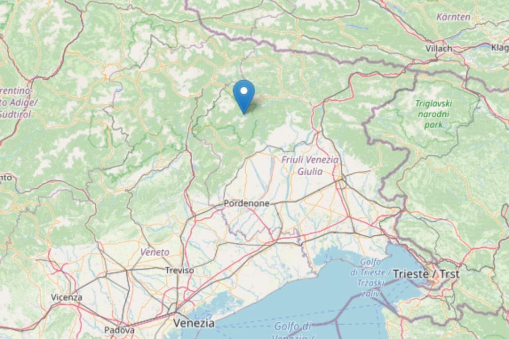 La mappa dell’Ingv