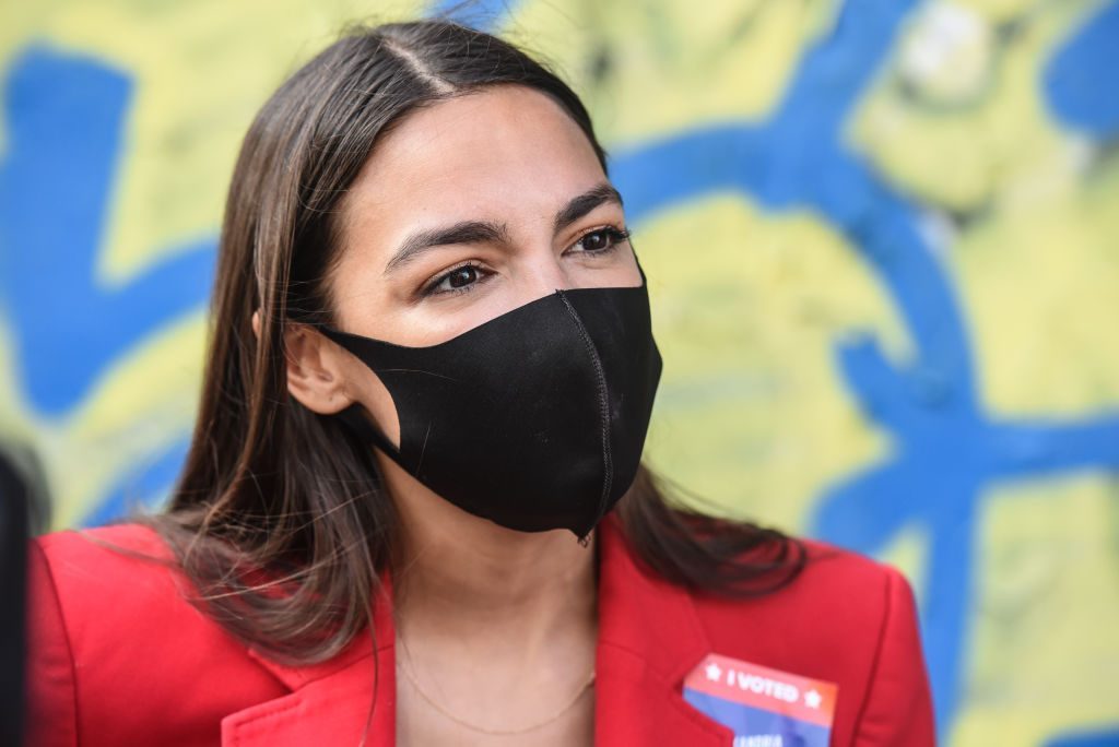 La deputata del congresso USA Alexandria Ocasio–Cortez
