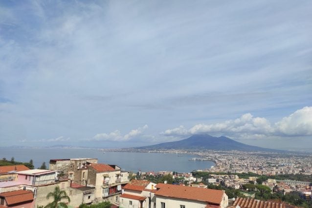 Il panorama dalla Reggia Quisisana a Castellammare di Stabia
