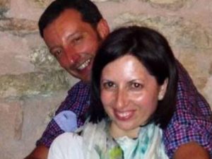 Barbara Marinelli e il marito Matteo, morti ad Amatrice