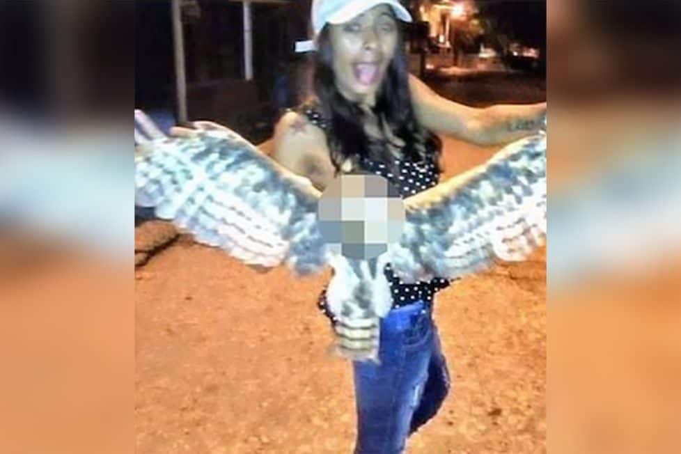 Uno screen del video che aveva reso celebre la giovane donna