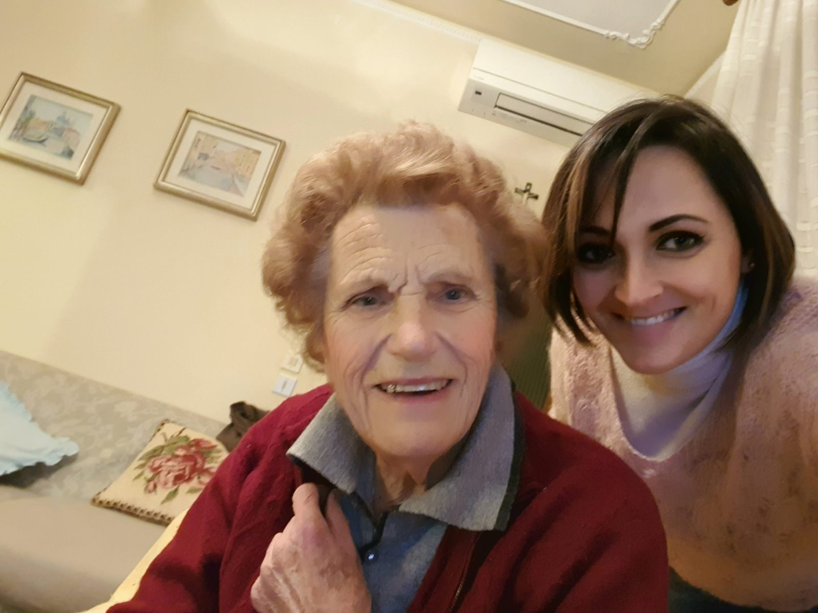 Silvia e sua nonna