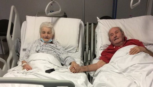 Ivo e Livia, nella foto pubblicata da La Nazione