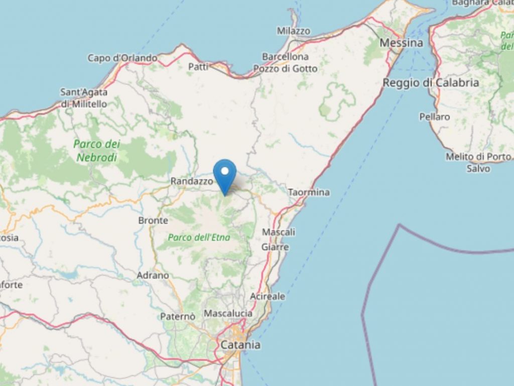 La mappa del terremoto delle 16.21