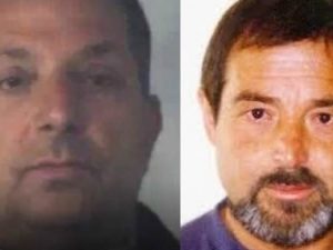 Il killer (a sinistra) e la vittima (a destra)