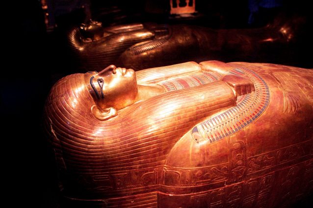 Il sarcofago di Amenhotep al museo del Cairo
