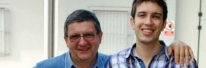 Marco Eletti con il padre Paolo Eletti