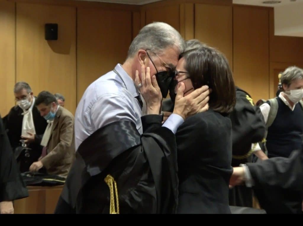 Ilaria Cucchi al processo per la morte del fratello Stefano