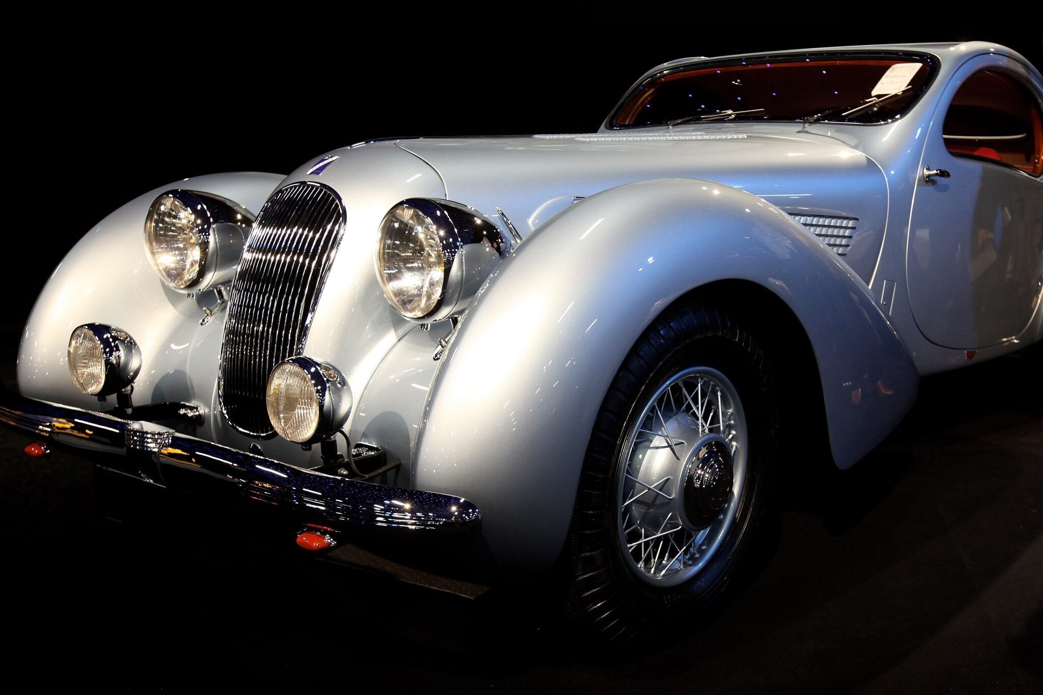 Una Talbot Lago T23 Teardrop Coupe