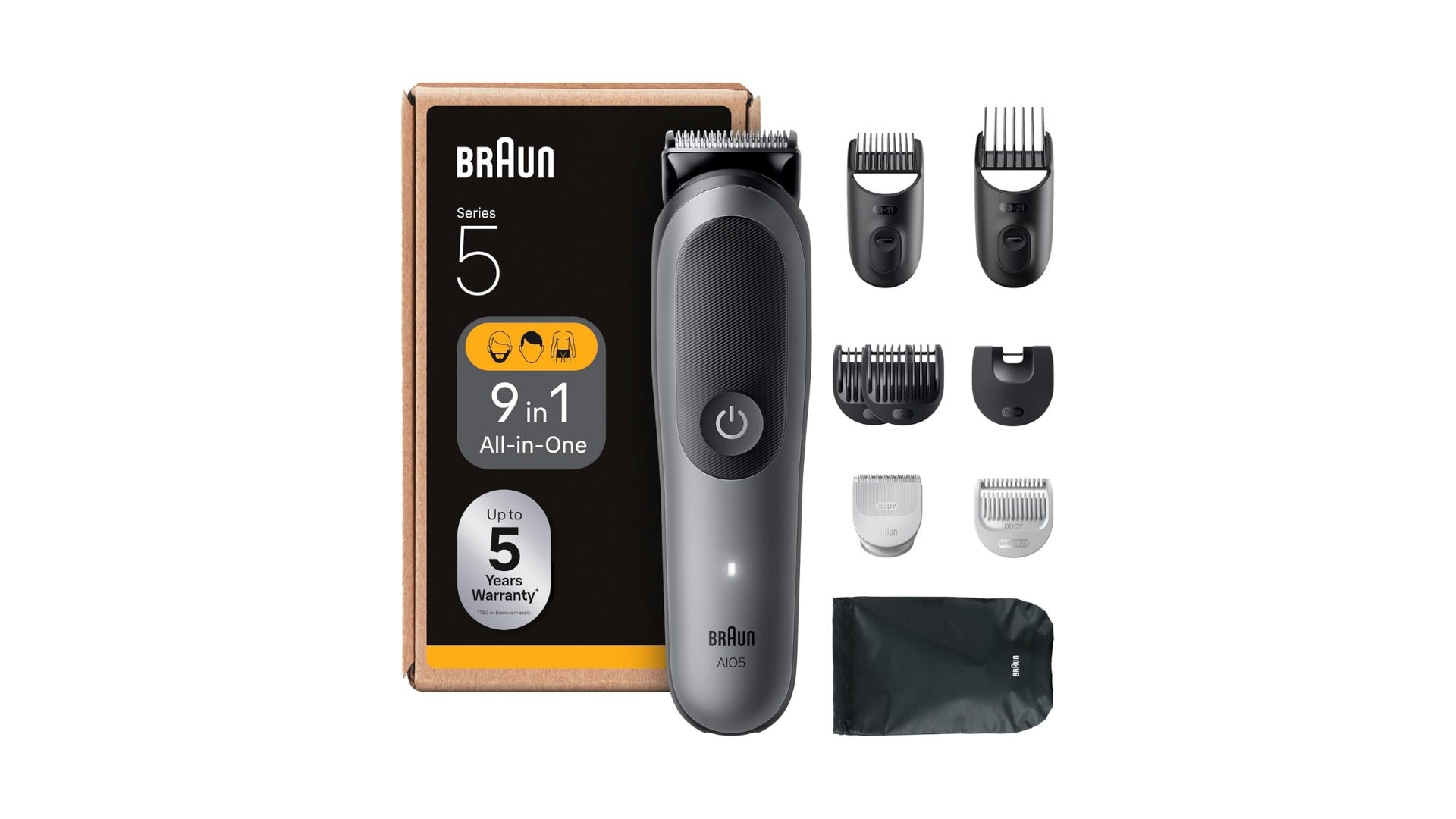 Rifinitore e Tagliacapelli Braun All-in-One Series 5 AIO5545