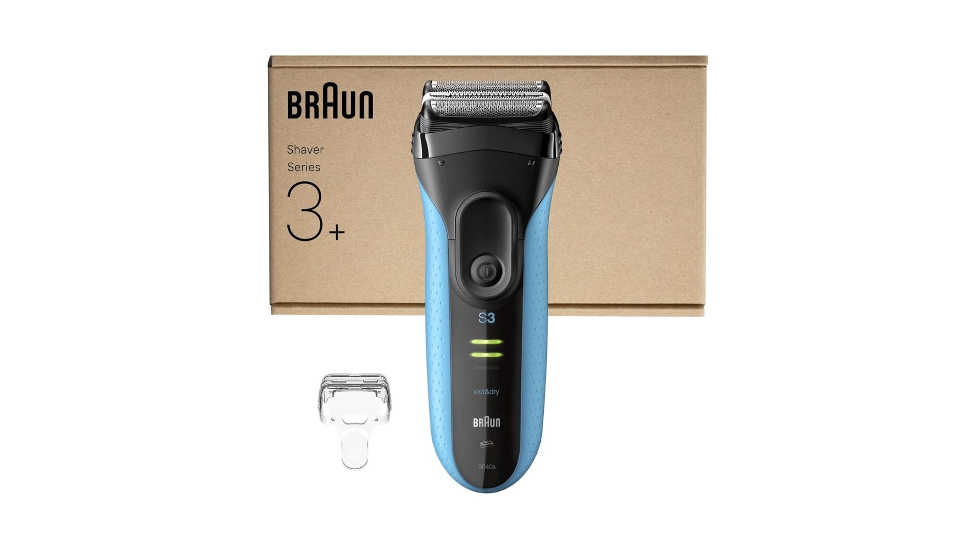 Rasoio elettrico a tripla azione Braun Series 3 3040S