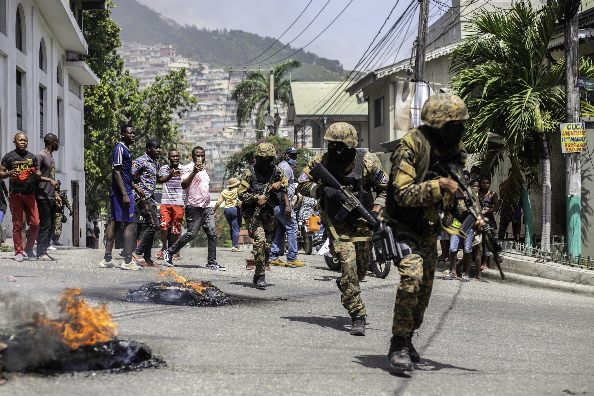 Proteste ad Haiti dopo l’uccisione di Moise