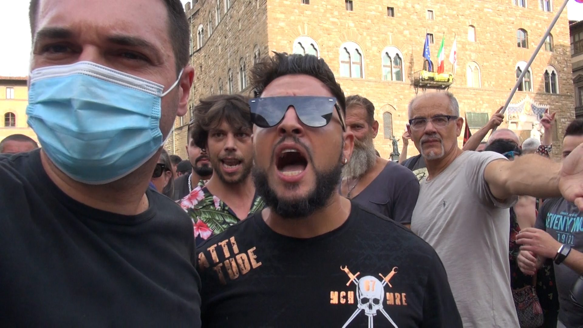 Manifestazione "No green Pass"