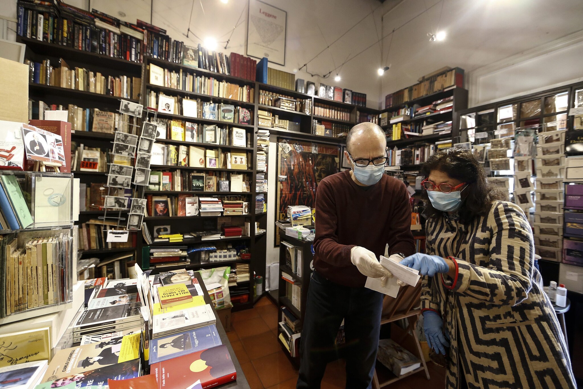 Una libreria (LaPresse)