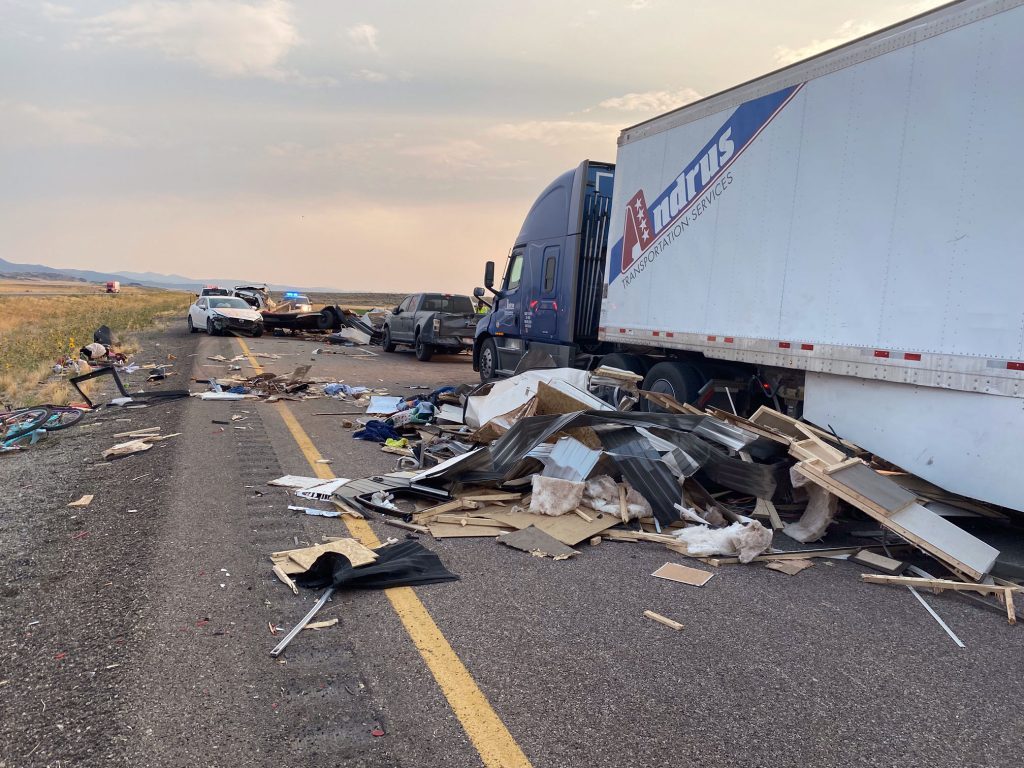 Immagine da Twitter (Utah Highway Patrol).