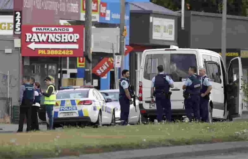 Il luogo dell’attentato a Auckland