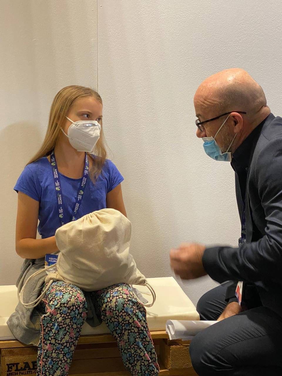 Foto dal profilo Twitter Fridays for future Italia