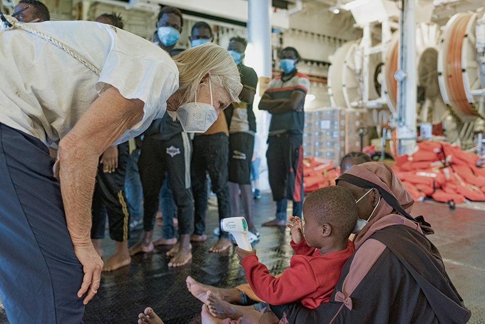 Geo Barents, da account Twitter di MSF Sea