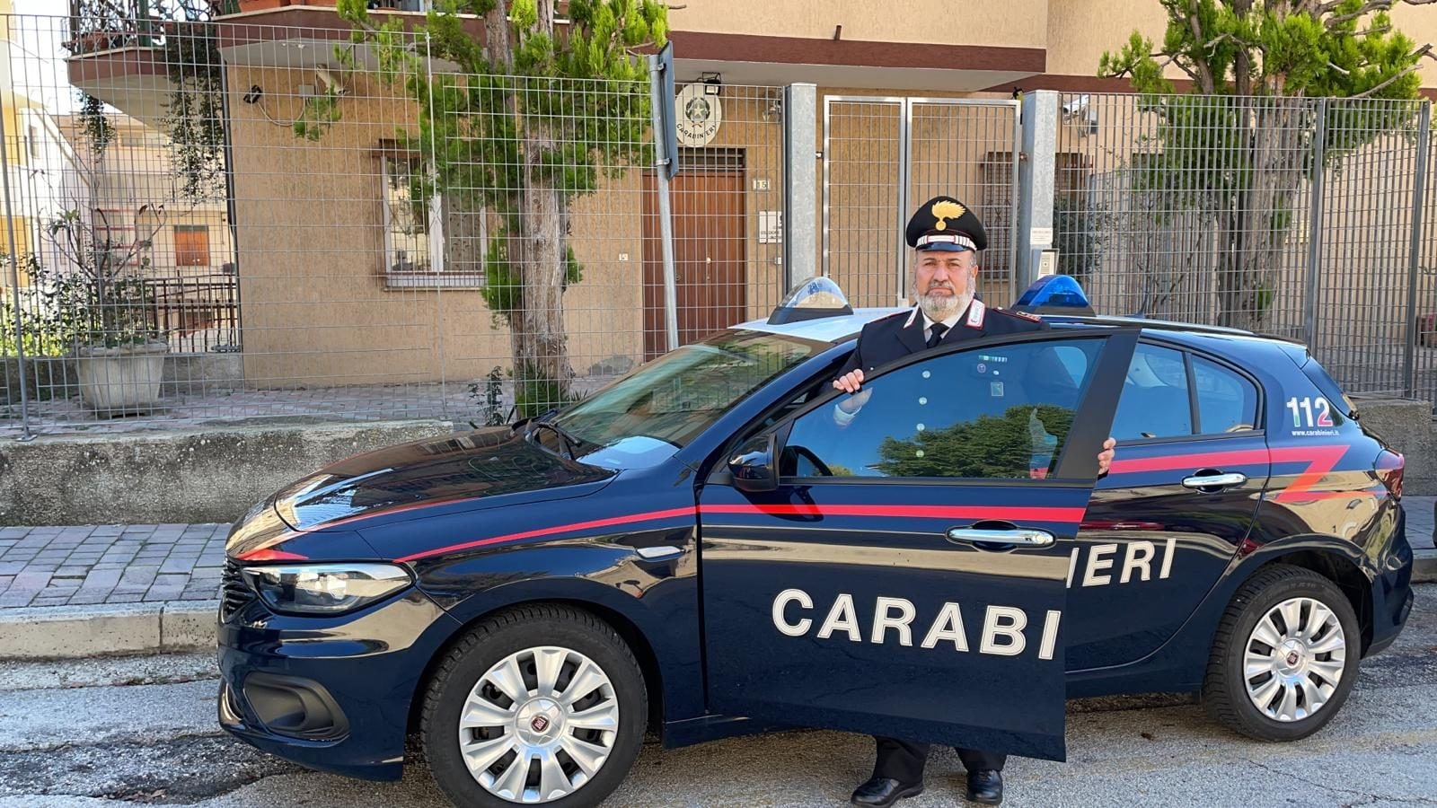Il luogotenente della stazione dei carabinieri di Morrevalle, Pasquale Cariulo