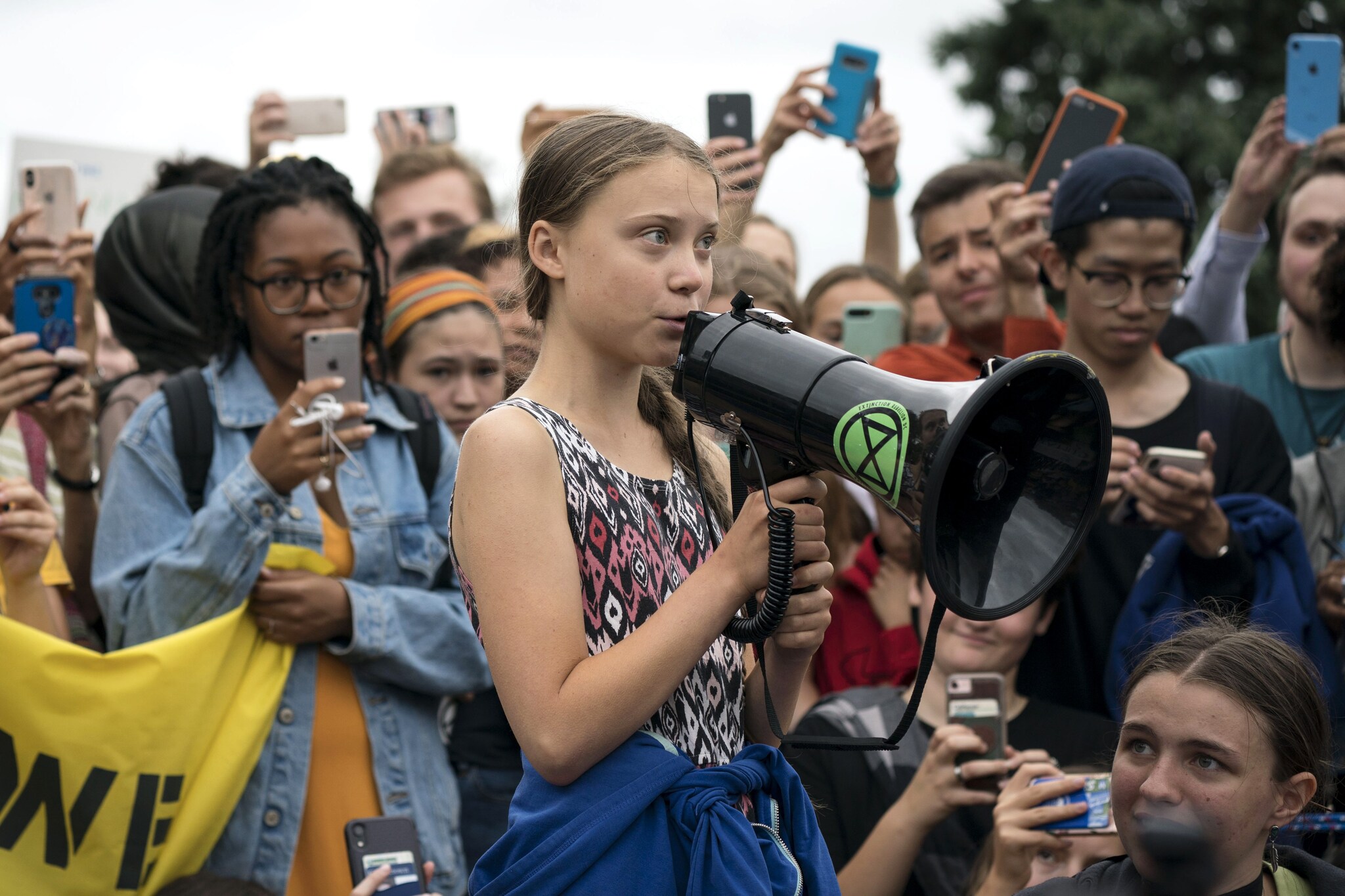 Greta Thunberg (Photo by Sarah Silbiger/Getty Images)