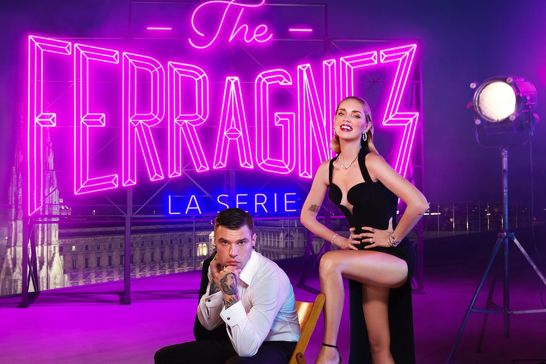 La locandina della serie scattata da David Lachapelle