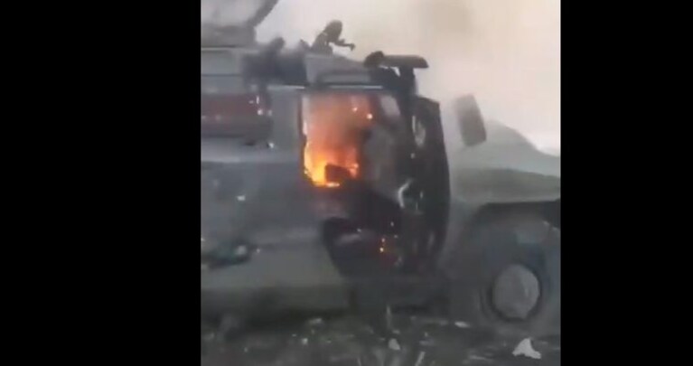 Screen da video a Kharkiv.