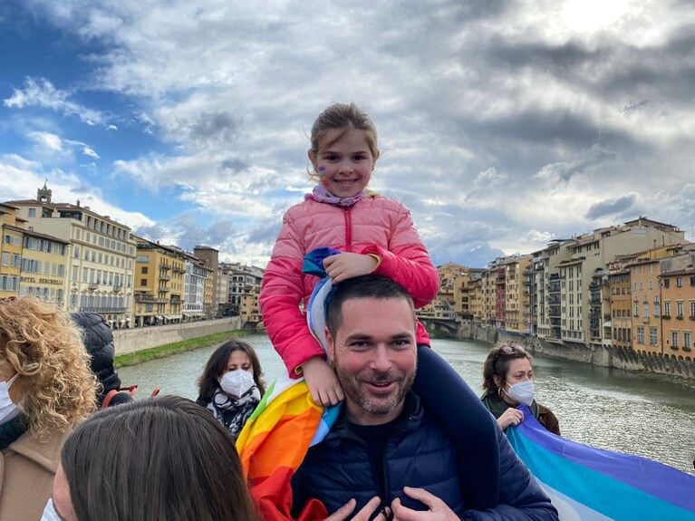 Manifestazione per la pace a Firenze