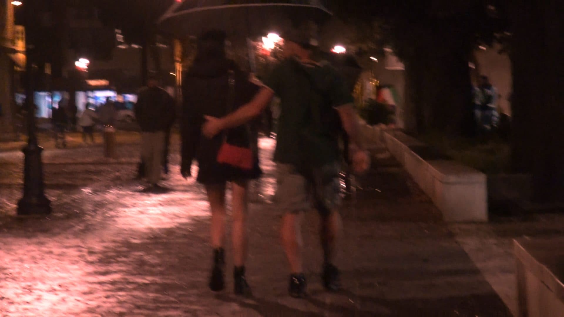 Il video delle molestie alla Festa degli alpini di Rimini